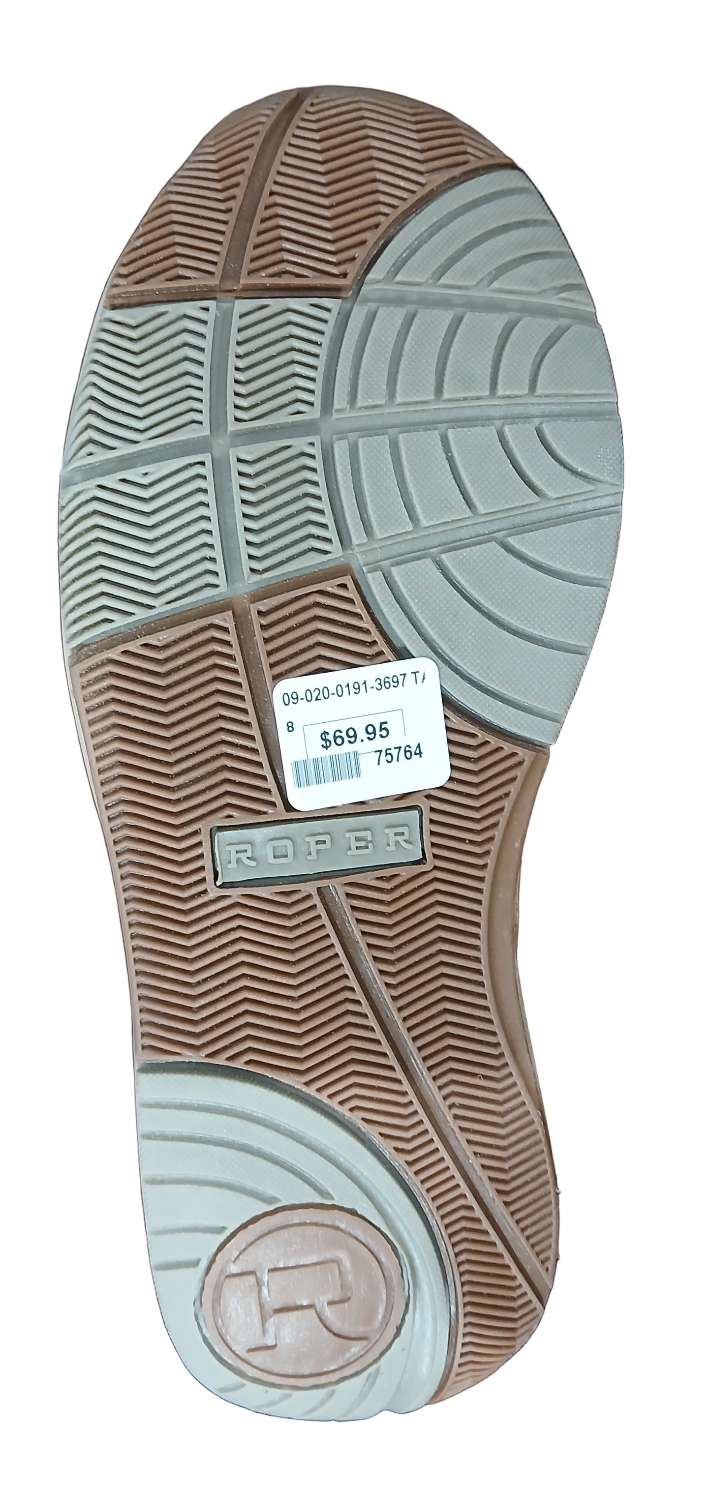 MEN'S ROPER TAN CANVAS MOC TOE CHUKKA WITH PADDED COLLAR