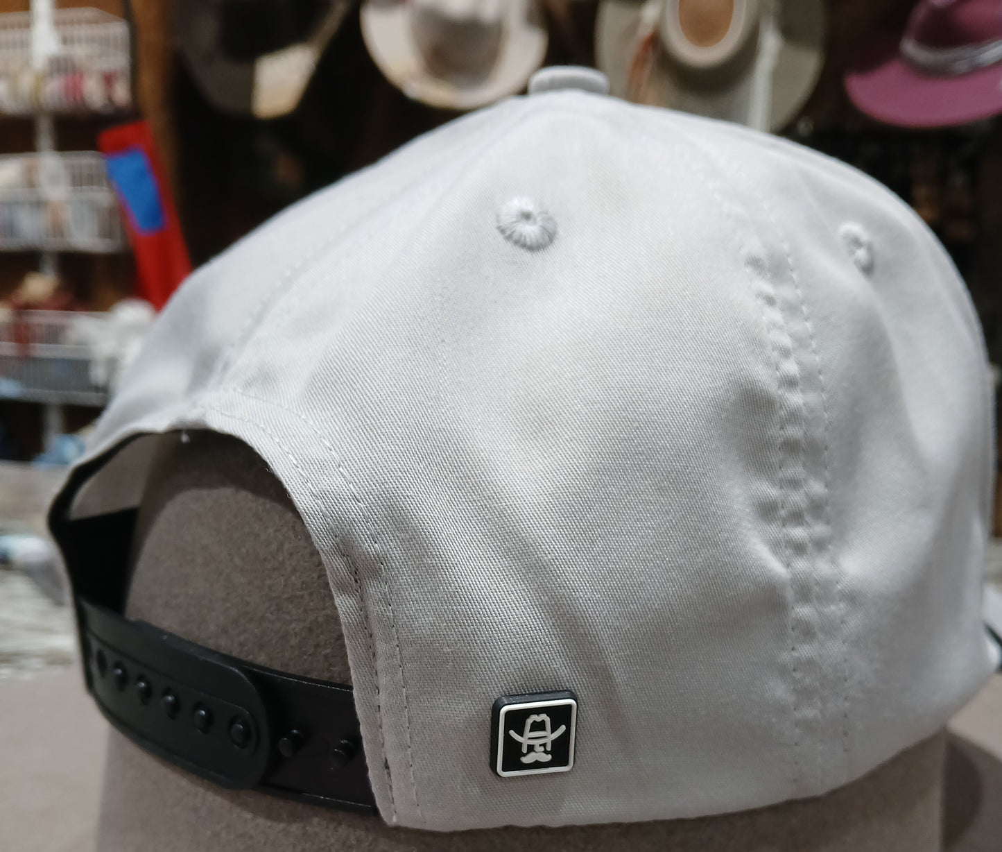 COWBOY COOL ROPER CAP - GREY