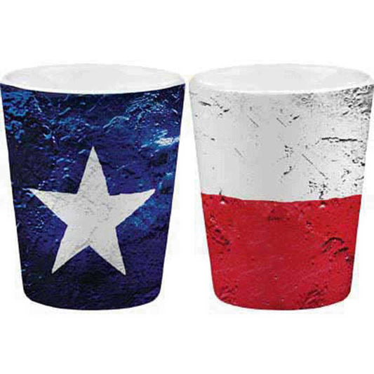 Painted Flag Shot Glass