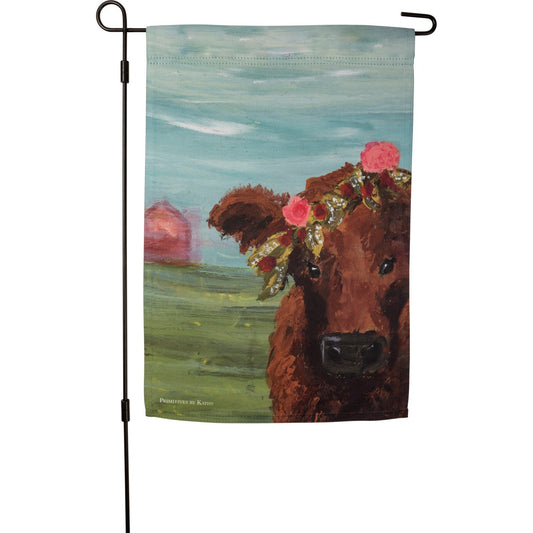 "COW" GARDEN FLAG