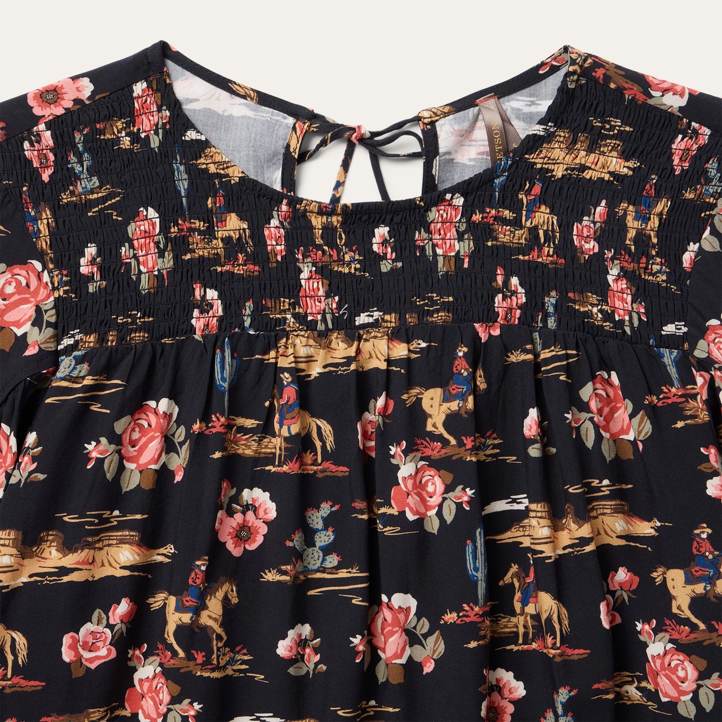 STETSON WOMEN'S "NIGHT RIDE" PRINT BLOUSE