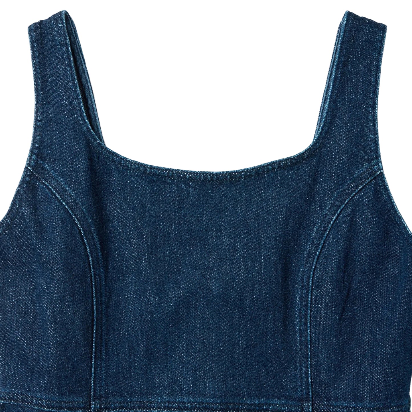 STETSON STRETCH DENIM TANK MIDI DRESS