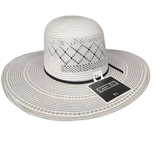 RODEO KING STORMY STRAW OPEN CROWN HAT