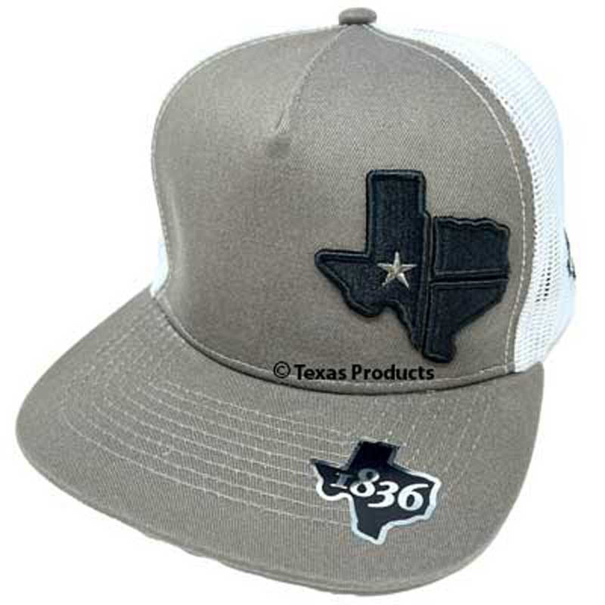 Small Texas Shape Snapback Cap - 2 Colors