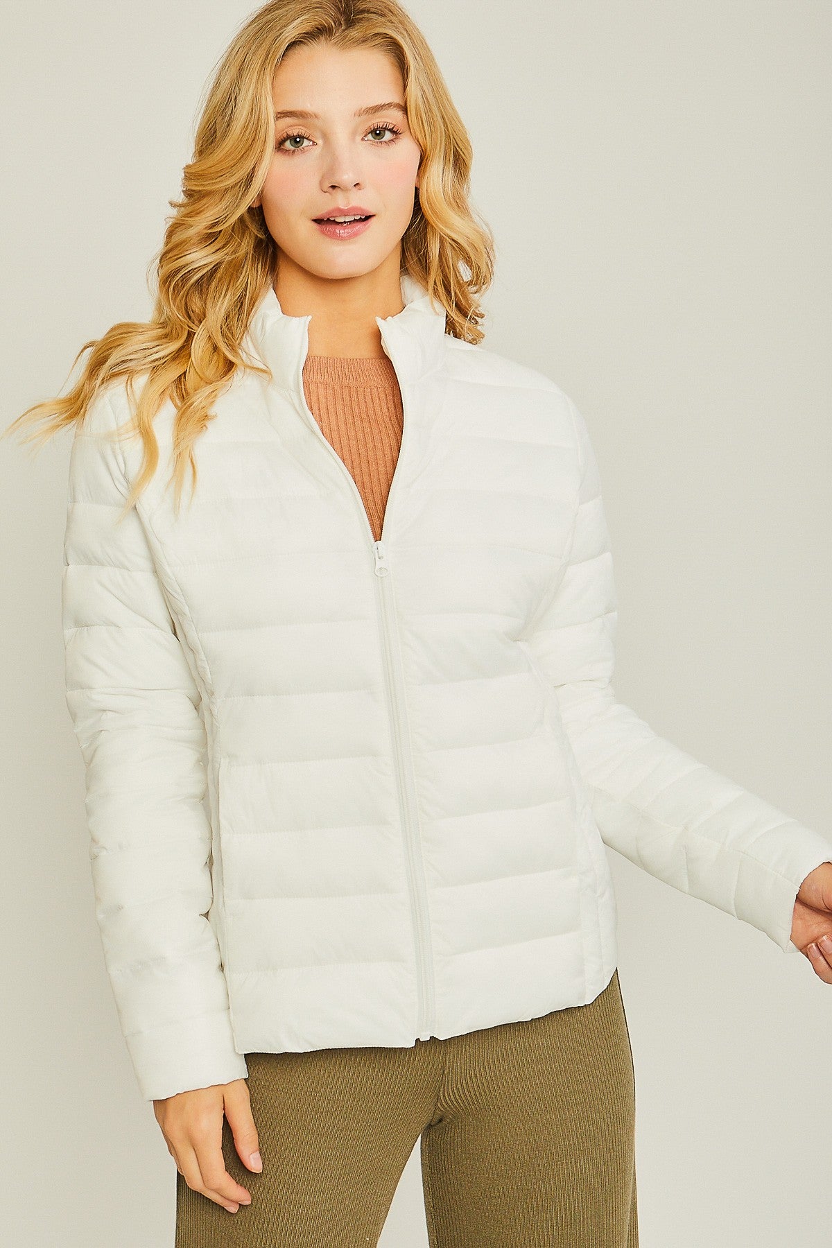 Ladies white lightweight jacket online