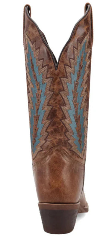 LAREDO WOMEN'S SUNDRA 12" TOBACCO LEATHER BOOT