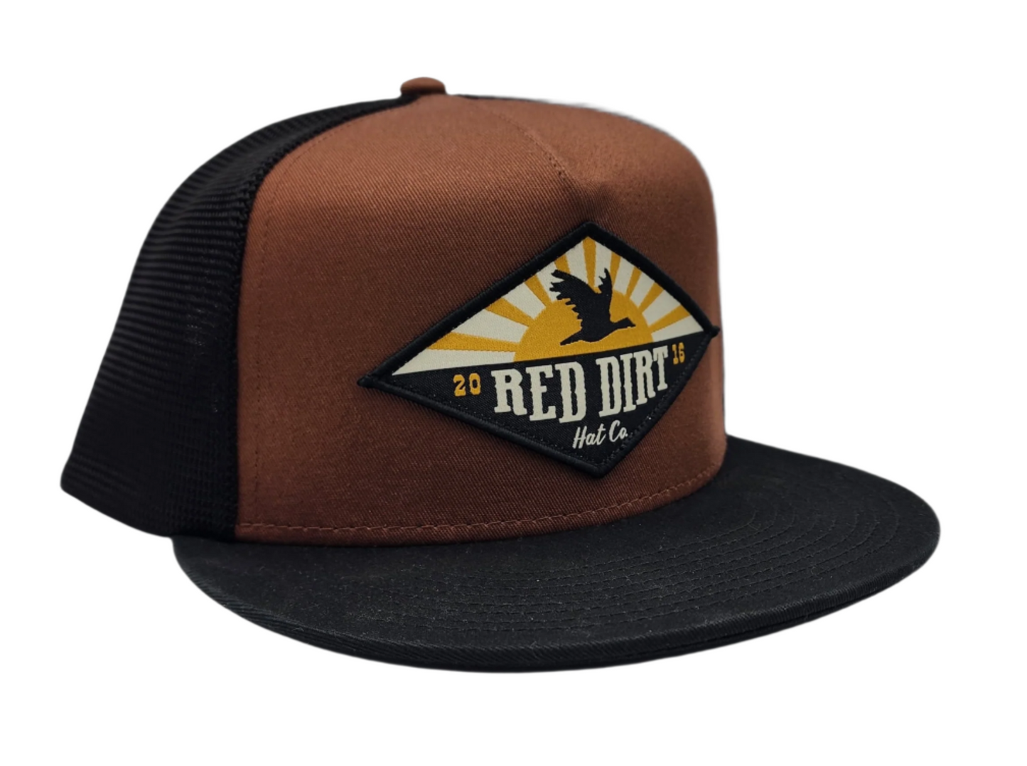 RED DIRT HAT CO GOOSE in COFFEE/BLACK