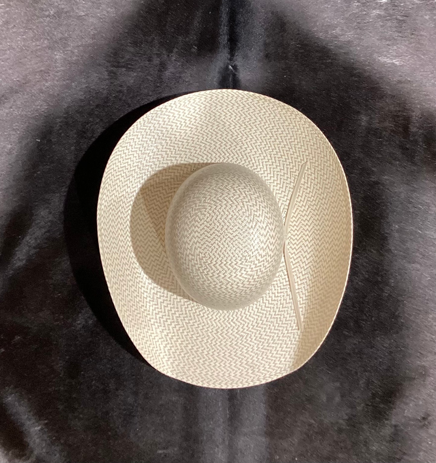 ATWOOD THREE RIVERS OPEN CROWN STRAW COWBOY HAT
