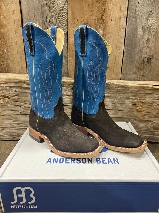 ANDERSON BEAN CHOCOLATE ELEPHANT MENS BOOTS