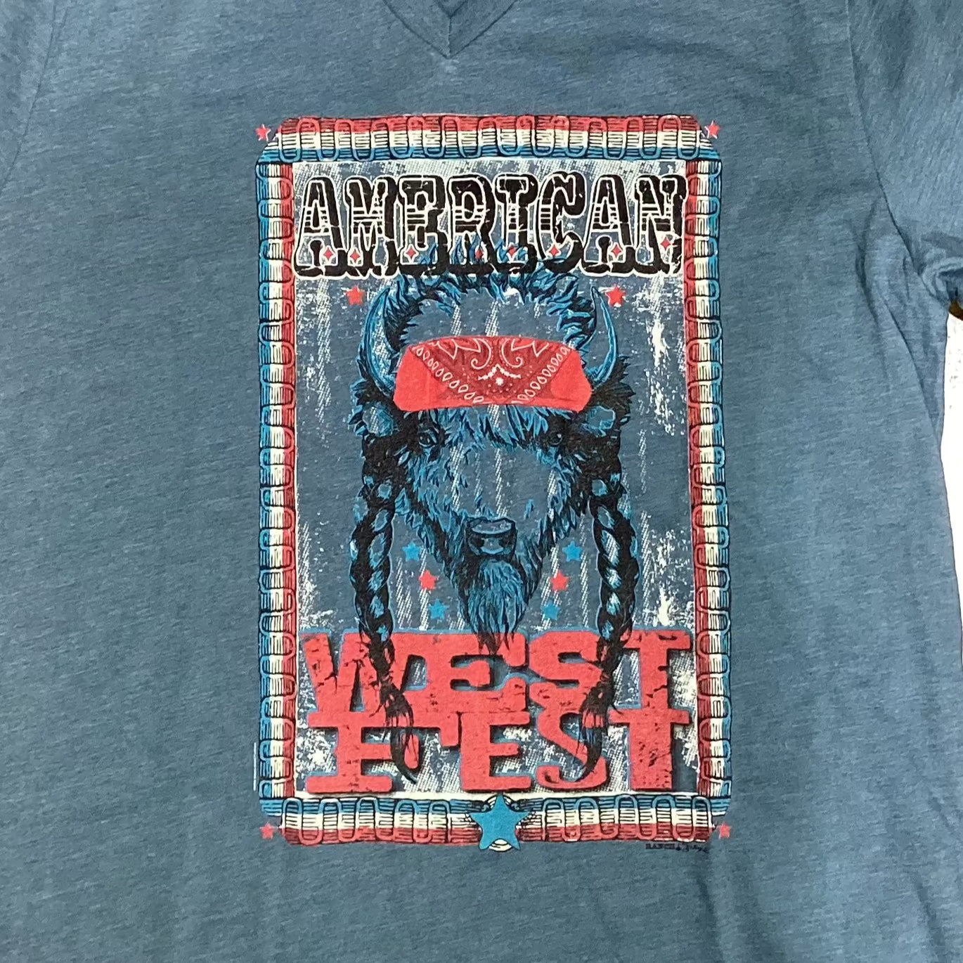 AMERICAN WEST FEST TEE SHIRT