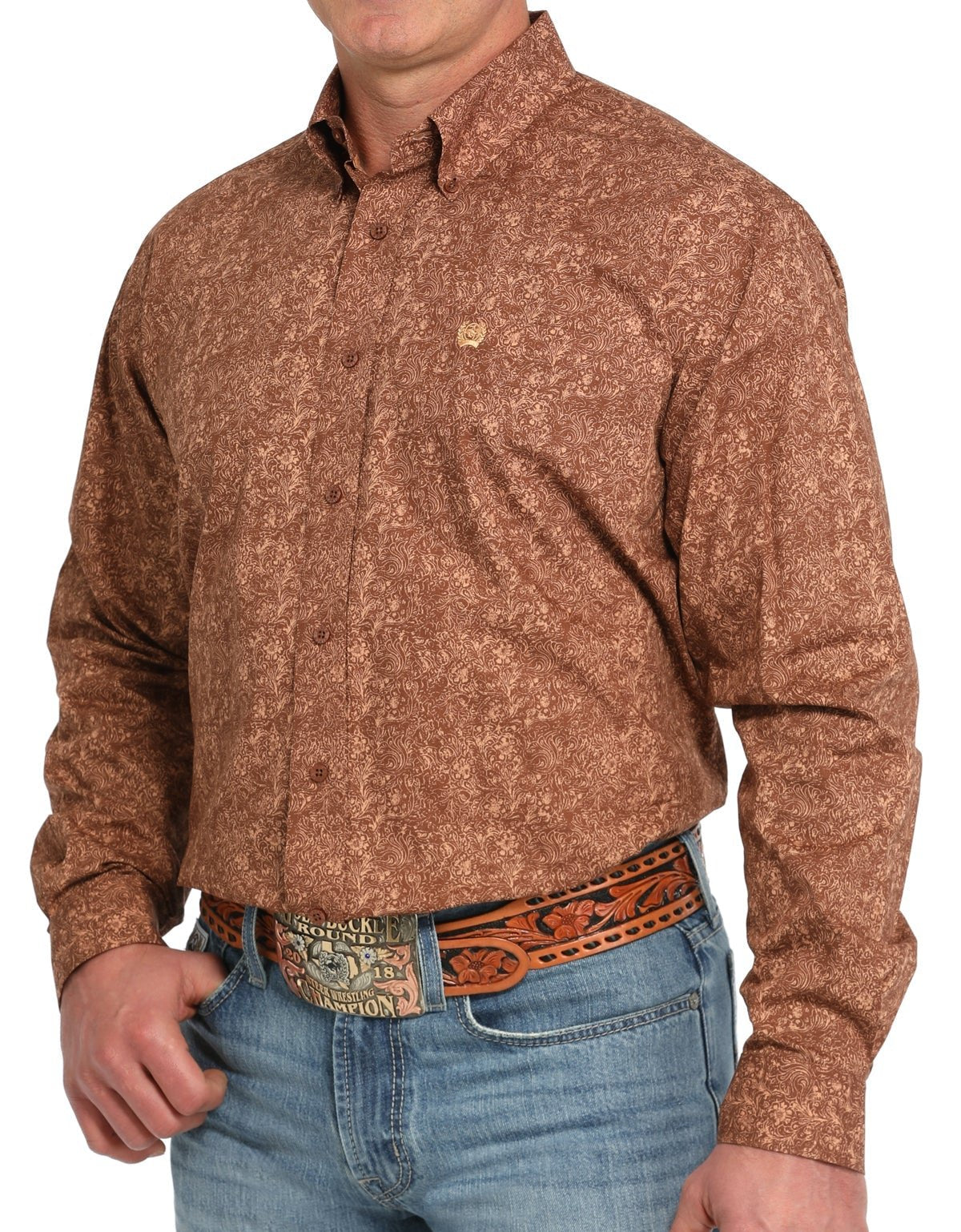 mens paisley dress shirt Cinch