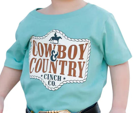 CINCH INFANT AND TODDLER "COWBOY COUNTRY" GRAPHIC TEE