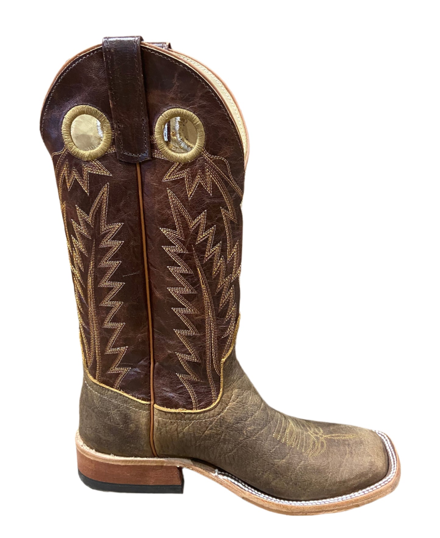 ANDERSON BEAN NATURAL BRAHMA BISON MENS BOOTS