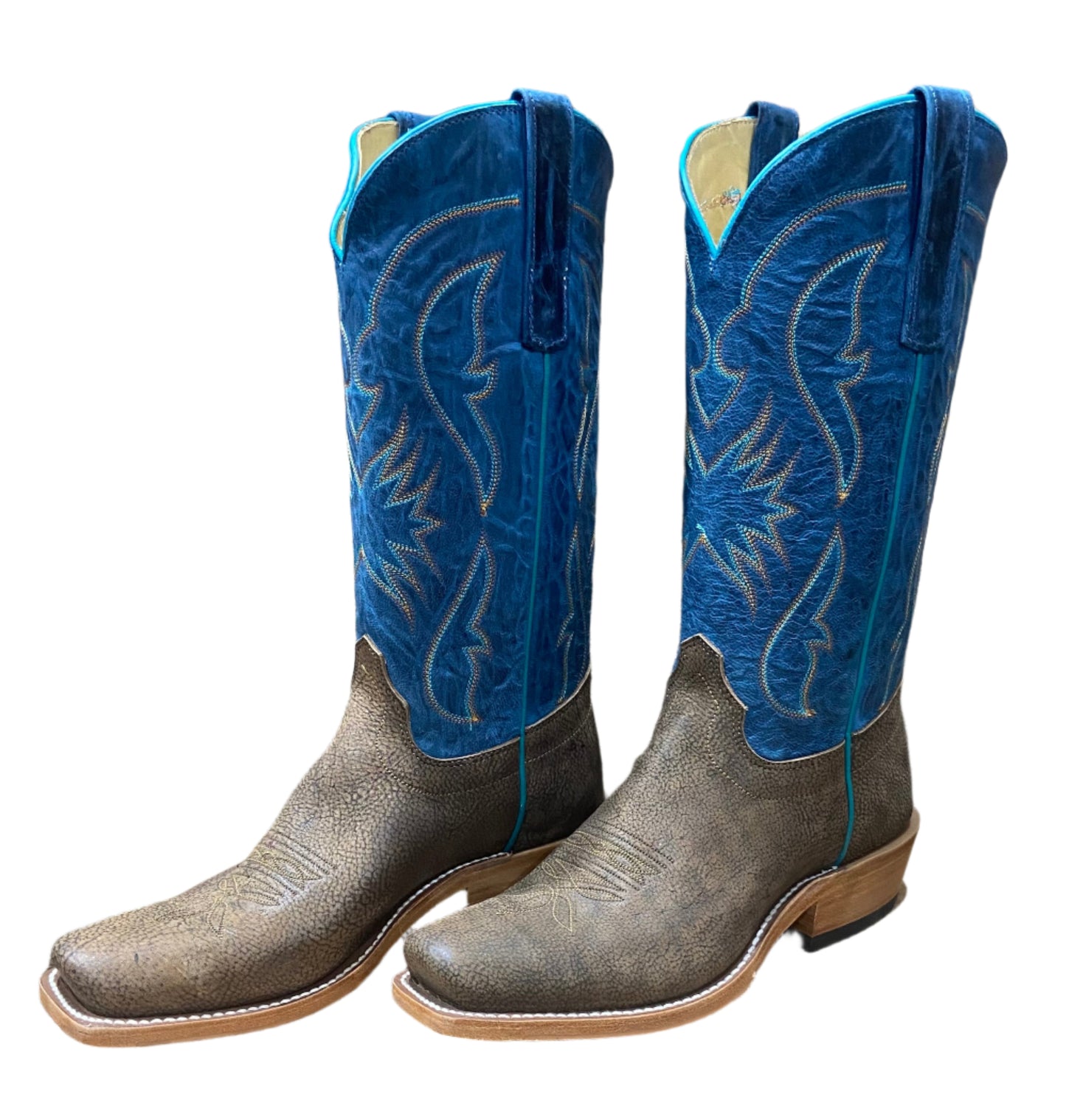 OLATHE RUST GIRAFFE MENS BOOTS
