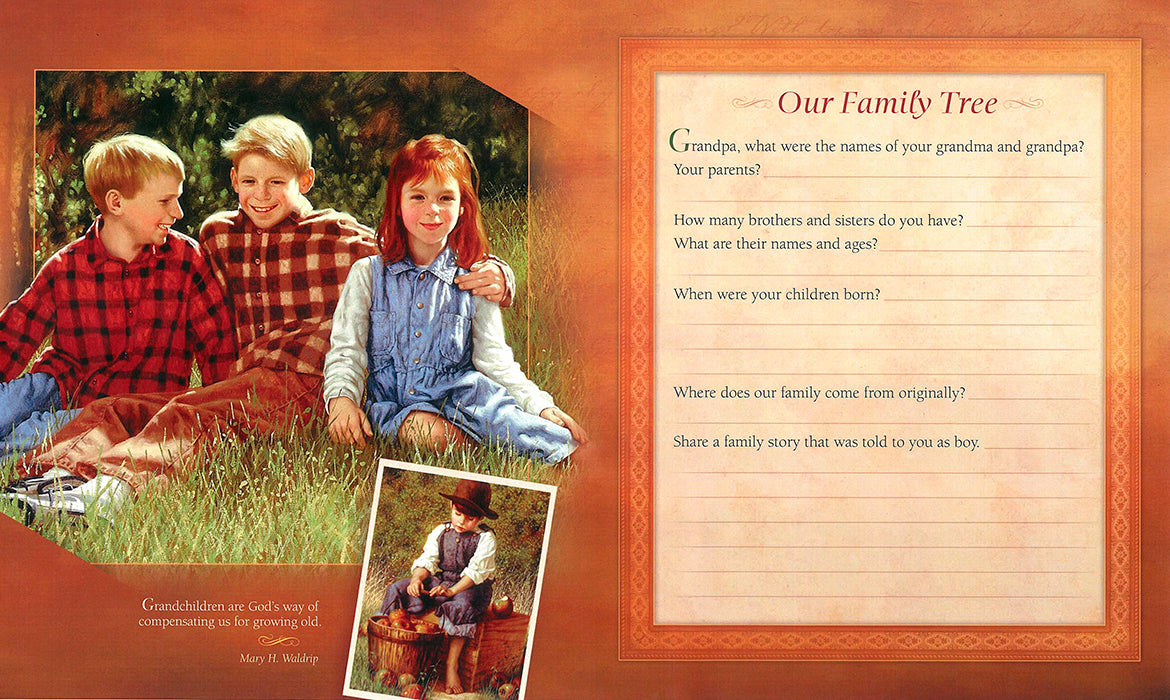 GRANDPA, DO YOU REMEMBER WHEN? A KEEPSAKE JOURNAL