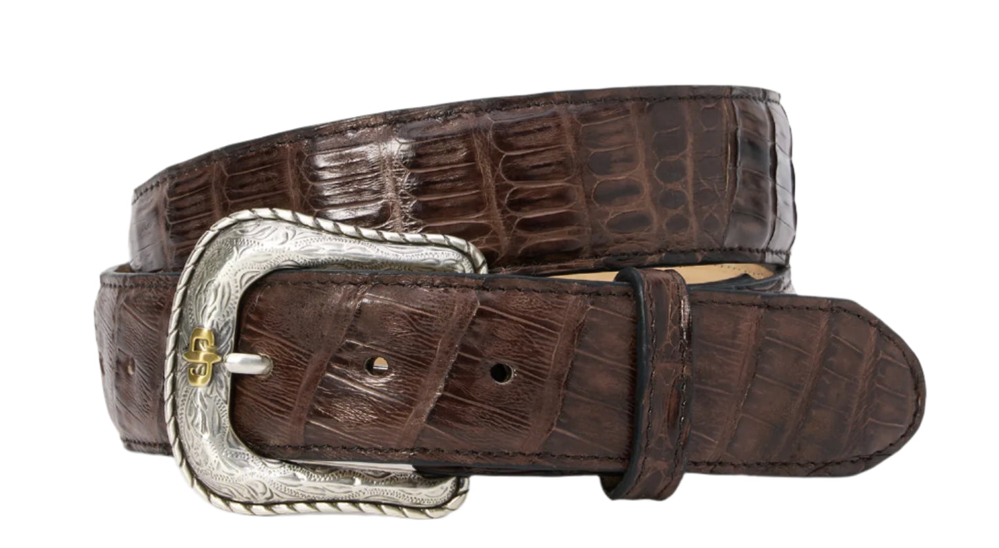 MEN'S STETSON CIGAR CAIMAN BELT
