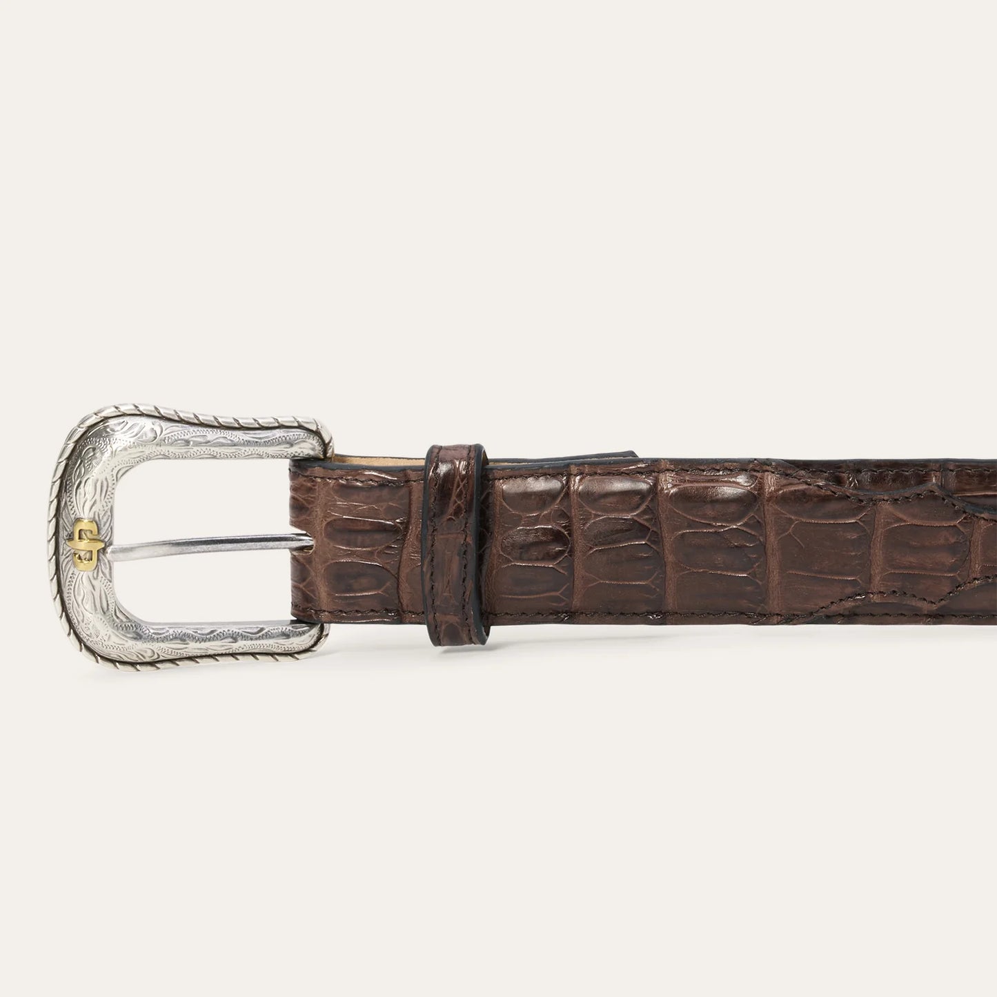 MEN'S STETSON CIGAR CAIMAN BELT