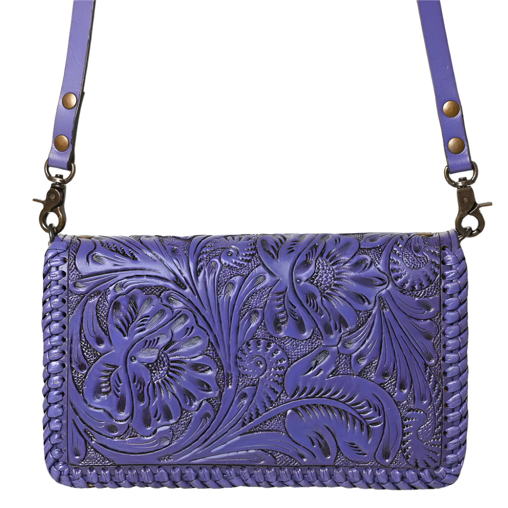 AMERICAN DARLING FULLY TOOLED CROSSBODY CLUTCH
