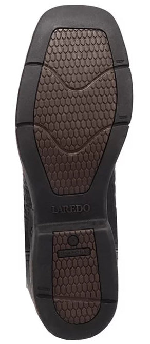 LAREDO BY DAN POST MEN'S ALLOY DARK BROWN BOOT