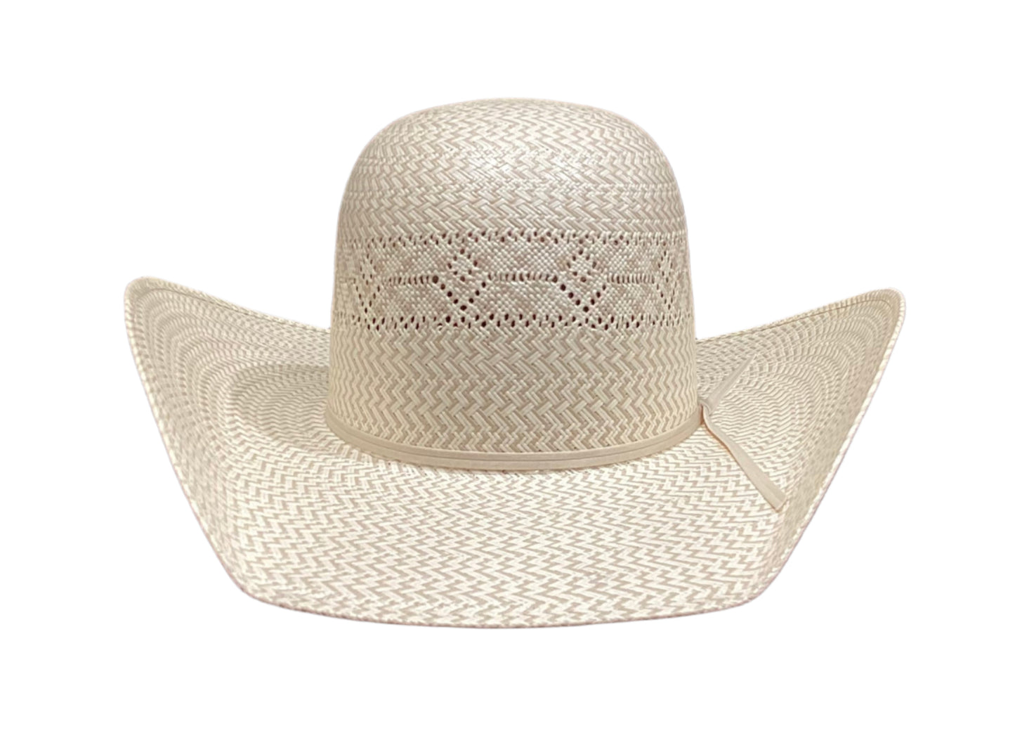 ATWOOD THREE RIVERS OPEN CROWN STRAW COWBOY HAT