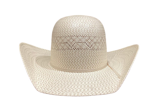 ATWOOD THREE RIVERS OPEN CROWN STRAW COWBOY HAT