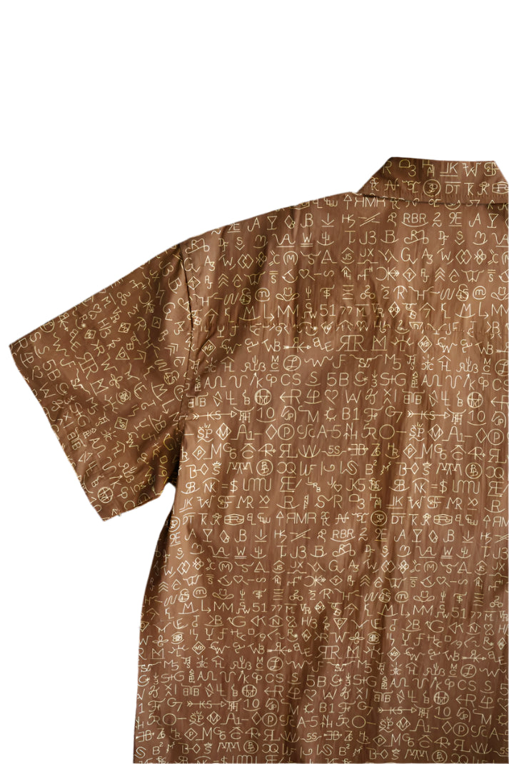 "BRAND YUR CATTLE" MEN'S SHORT SLEEVE SHIRT