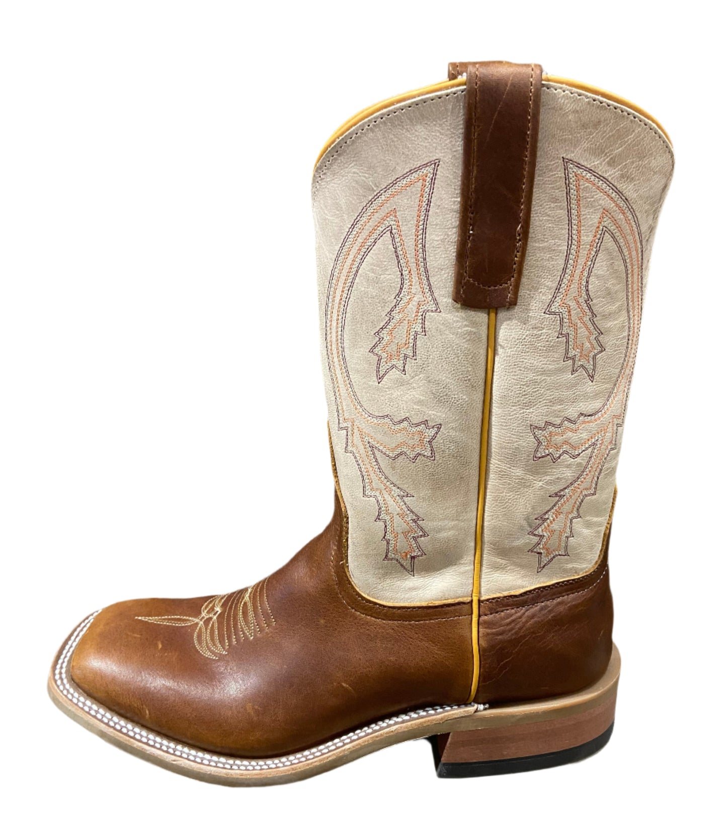 ANDERSON BEAN MENS BRIAR IVORY MAD CAT BOOTS