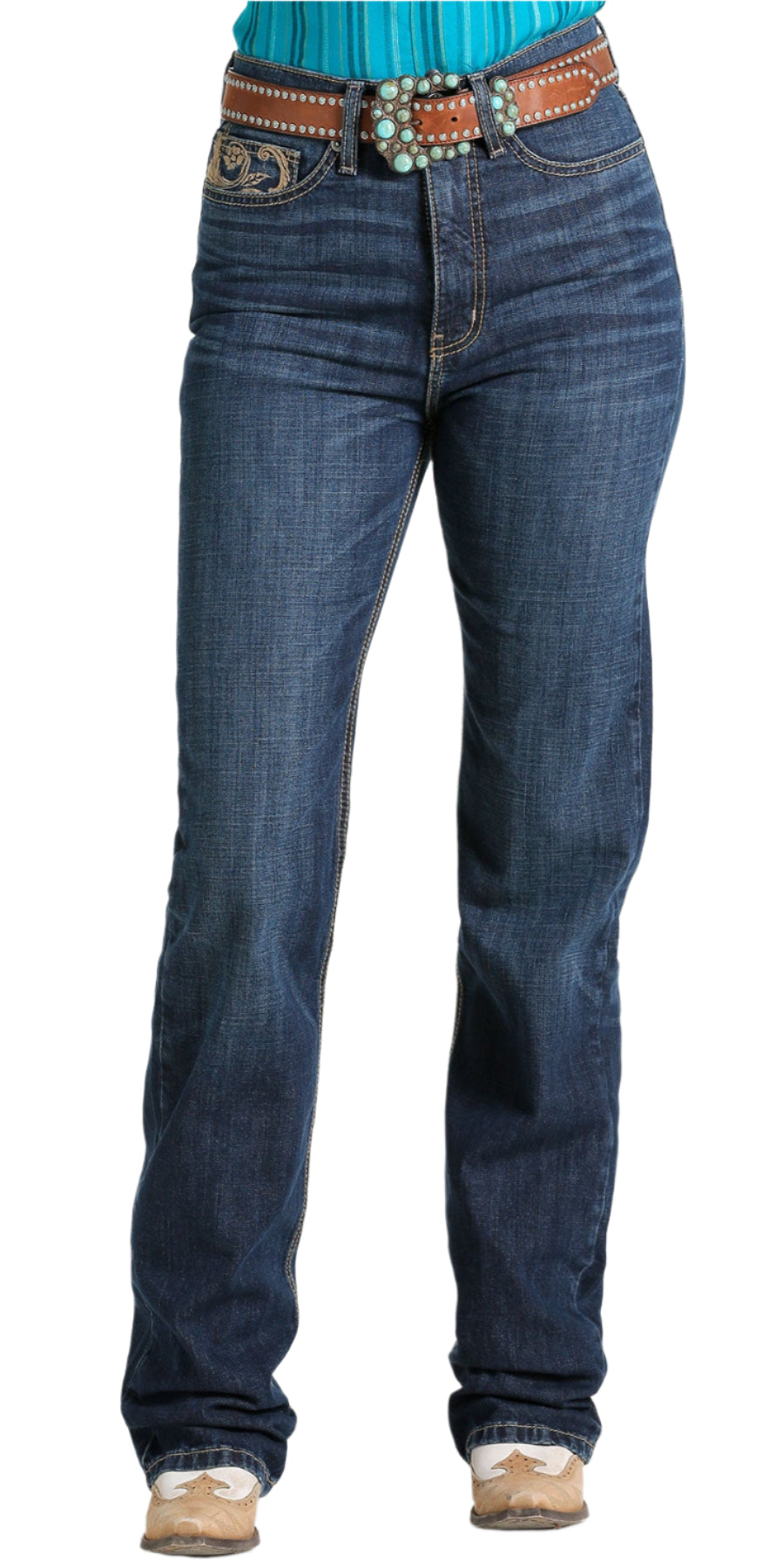 Cruel – Chemise Western à Manches Longues – Rayée Bleu Clair Cruel – Chemise Western à Manches Longues – Rayée Bleu Clair