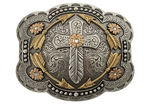 BLAZIN ROXX LADIES ARROW CROSS BUCKLE