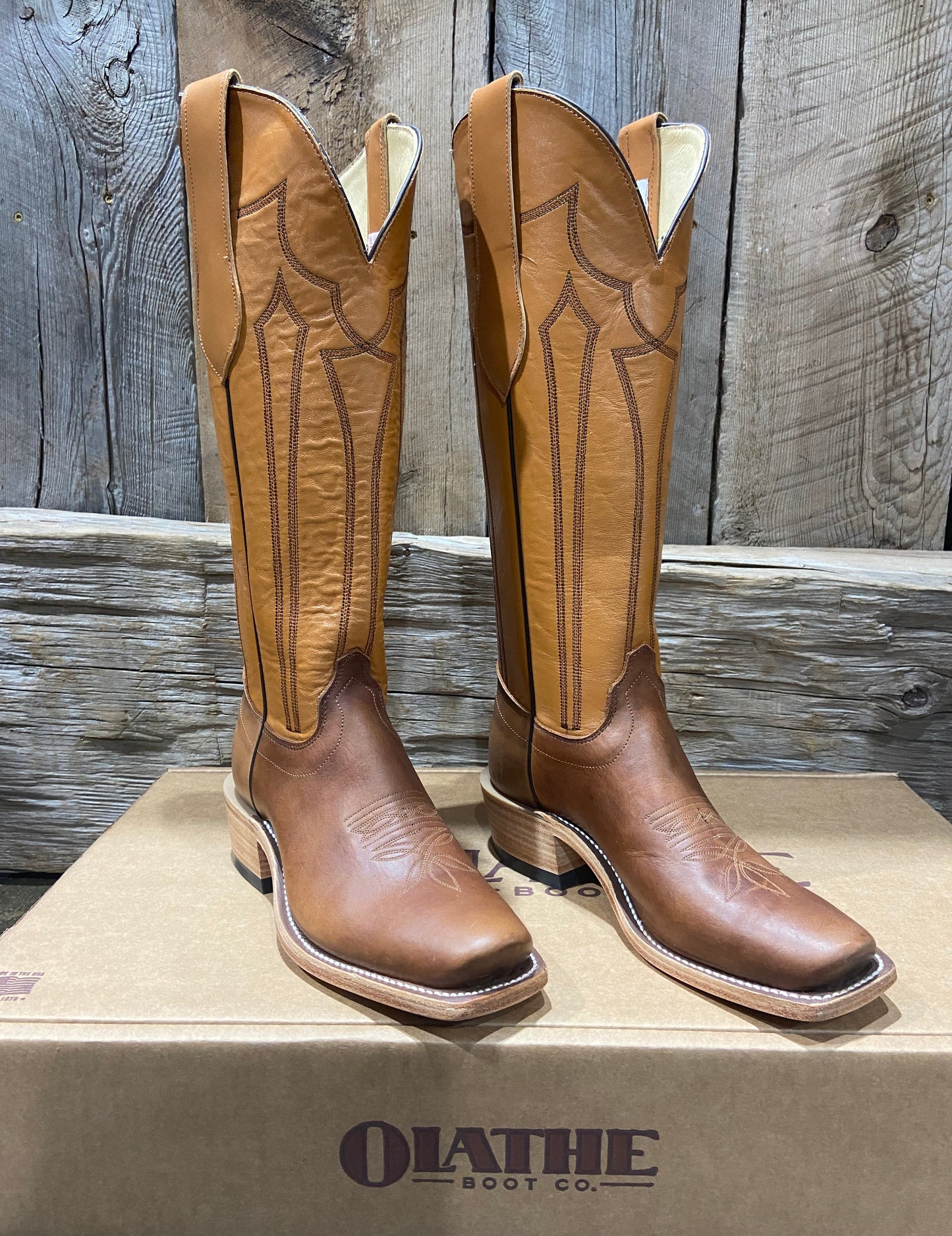 OLATHE VENETTA CUERO TALL TOP BOOT