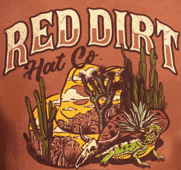 RED DIRT HAT CO DESERT SKY TEE