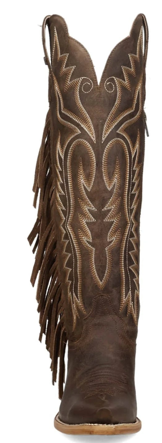 DAN POST WOMEN'S PRAIRIE DANCER BOOTS in BROWN