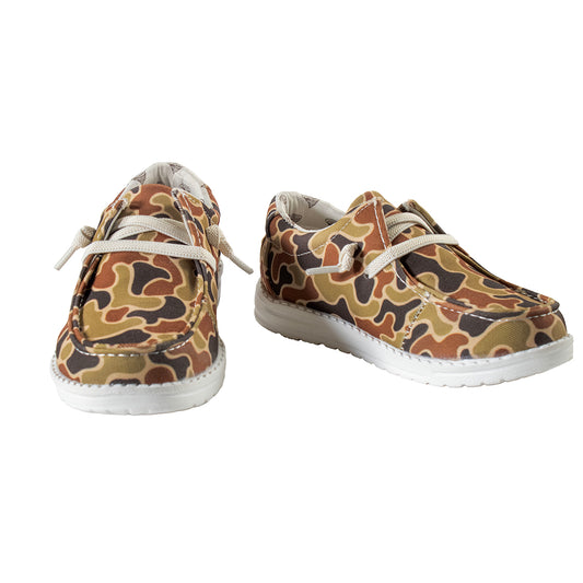 TWISTER "DUTTON" TODDLER CASUAL SHOES - CAMO