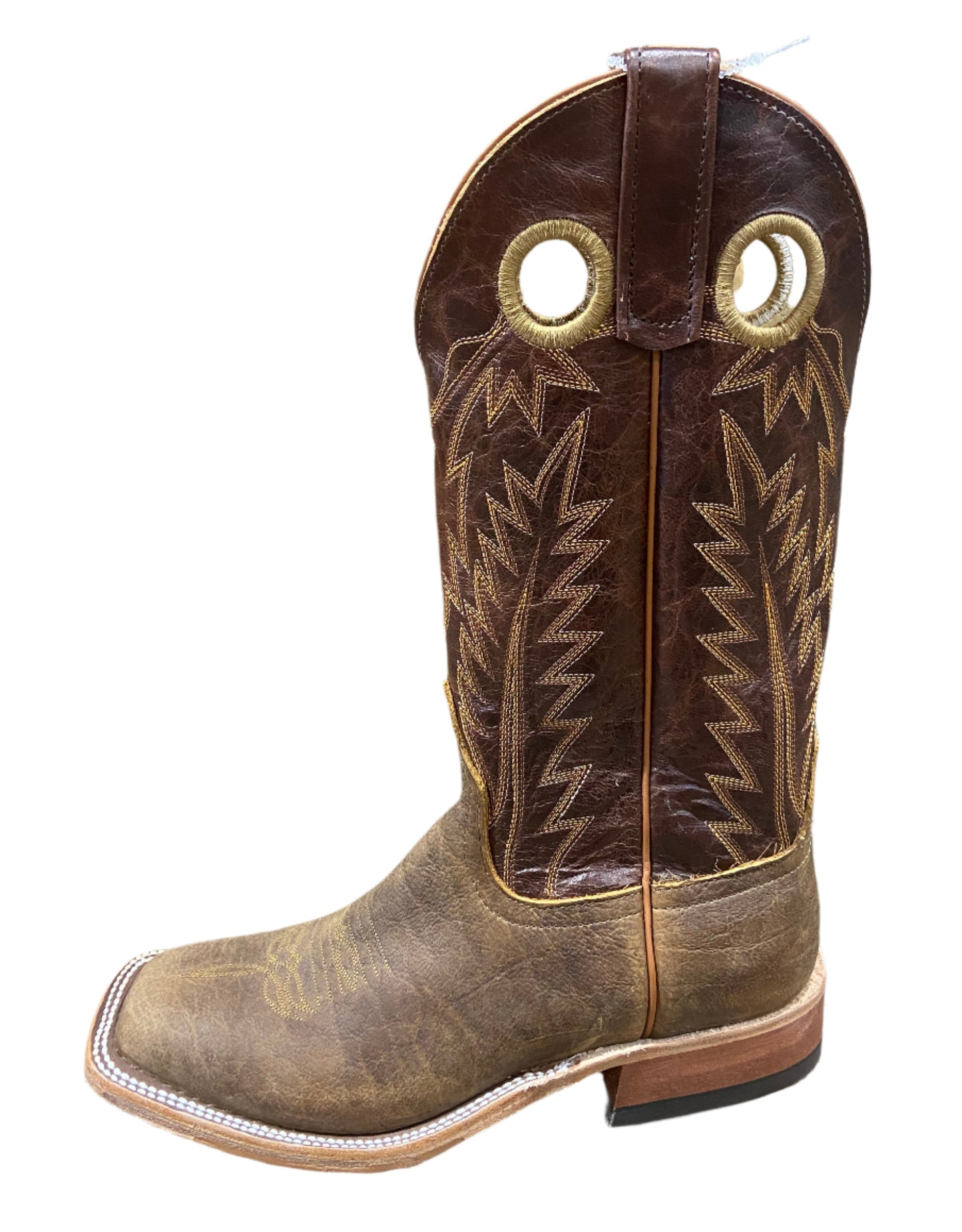 ANDERSON BEAN NATURAL BRAHMA BISON MENS BOOTS