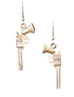 AUSTIN ACCENTS PISTOL DANGLE EARRINGS