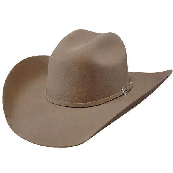 JUSTIN DENTON 3X PREMIUM WOOL HAT in FAWN