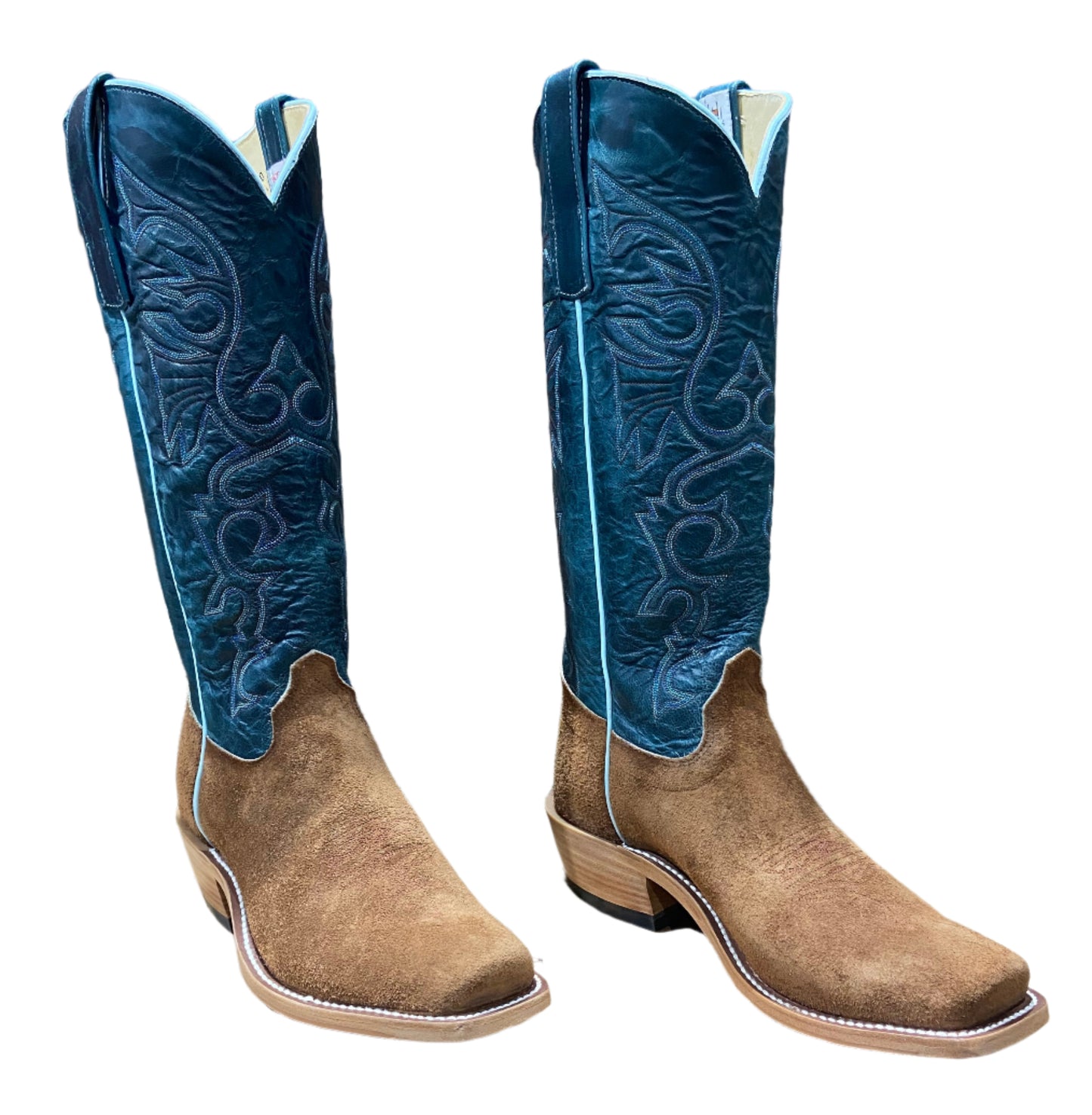 MENS BROWN BIG LEAGUE ROUGHTOUT OLATHE BOOT