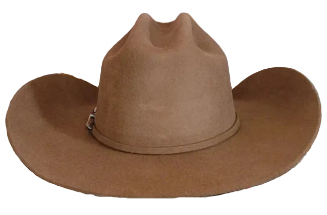 TWISTER EL PASO 2X FELT HAT in WHISKEY