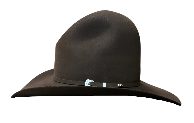 SERRATELLI 2X GUS CHOCOLATE FELT BLEND HAT