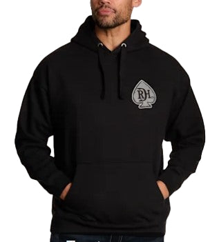 RED DIRT HAT CO HOLD 'EM HOODIE - BLACK