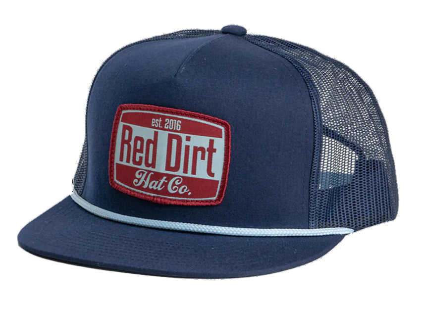 RED DIRT HAT CO HOWDY HAT in NAVY