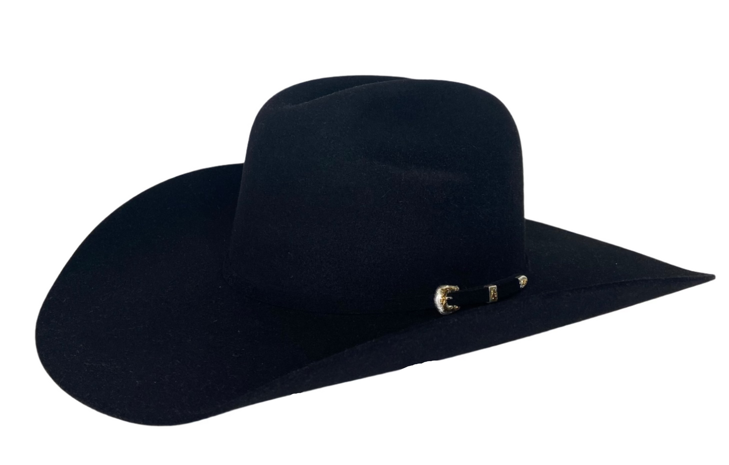SERRATELLI 20X SALINAS BLACK FELT HAT