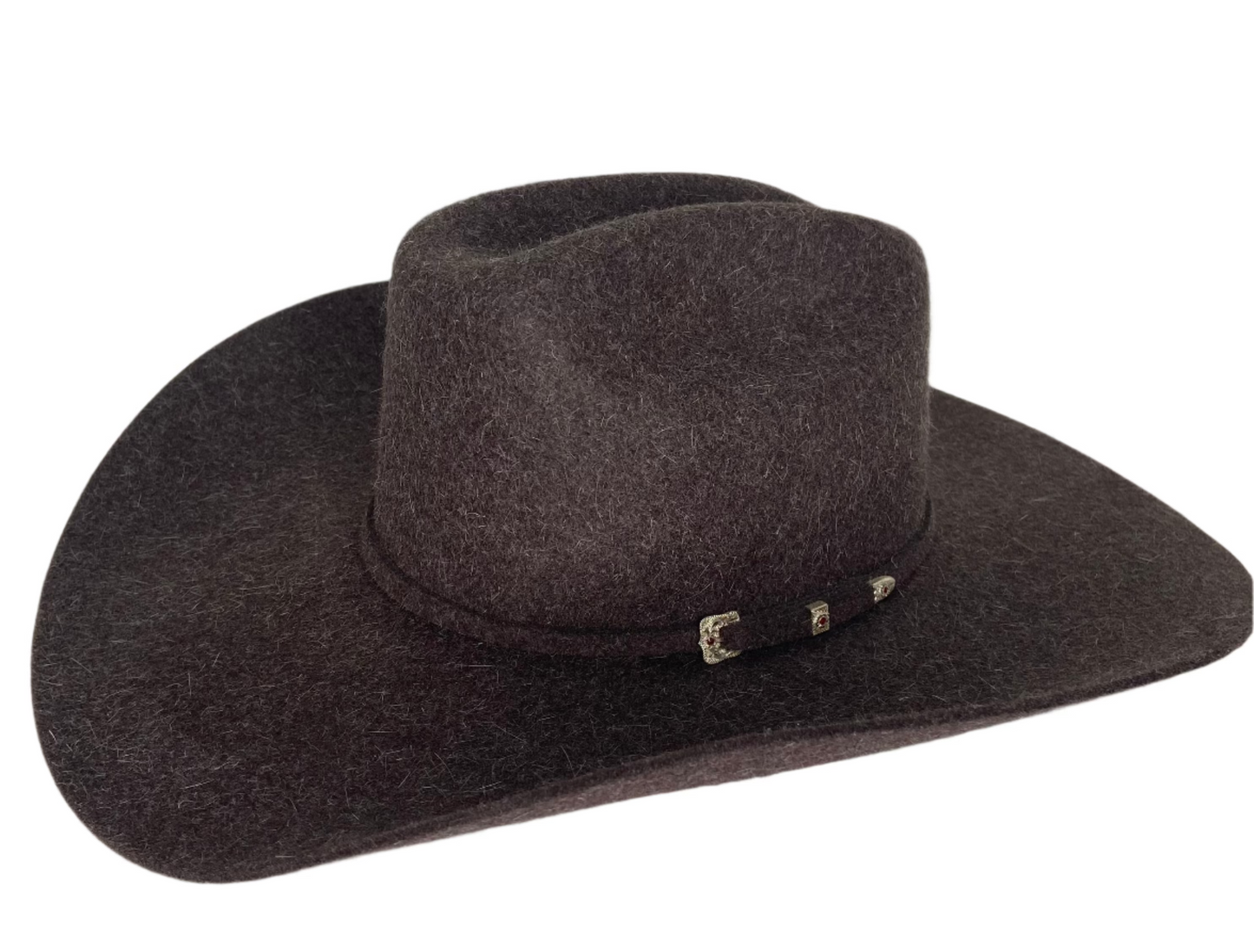 SERRATELLI 8X GREATWOOD HICKORY TWEED FELT HAT