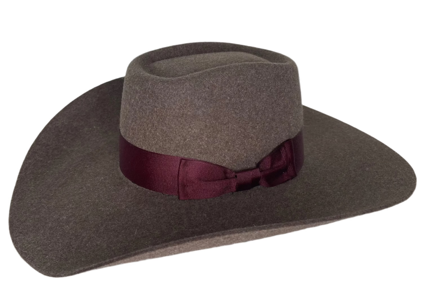 SERRATELLI 8X RAPID HALLOW PEARWOOD FELT HAT