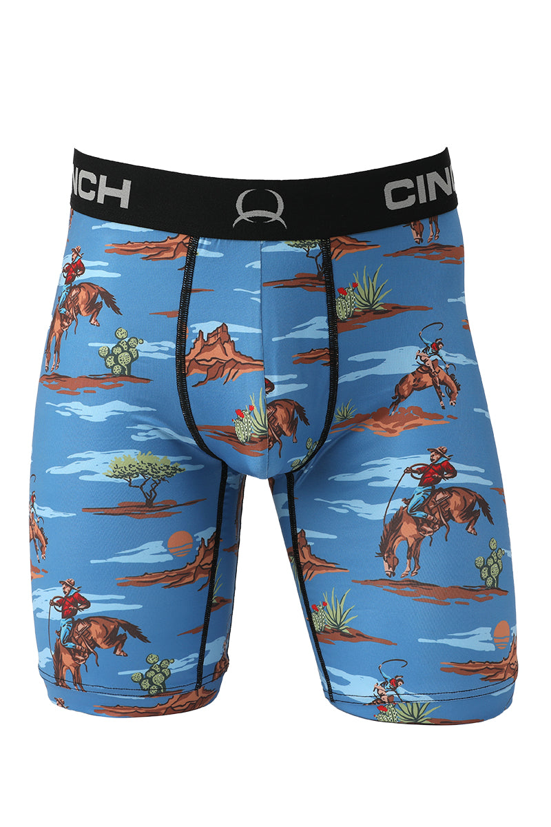 CINCH MEN'S 9" BUCKAROO BOXER BRIEF