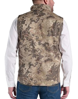 JUSTIN MEN'S AUSTIN WEATHER RESISTING VEST in CAMO