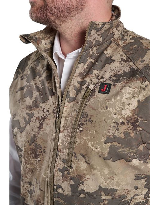 JUSTIN MEN'S AUSTIN WEATHER RESISTING VEST in CAMO