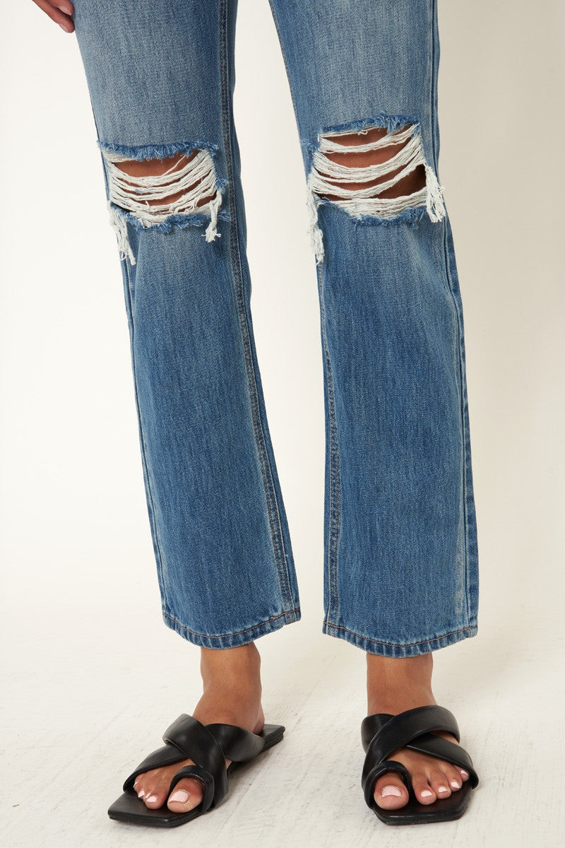 KANCAN DIXON ULTRA HIGH RISE 90'S BOYFRIEND JEANS