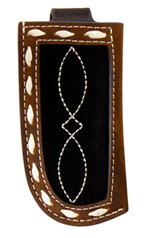 3D MEN'S ROUGHOUT BOOT STITCH KNIFE SHEATH