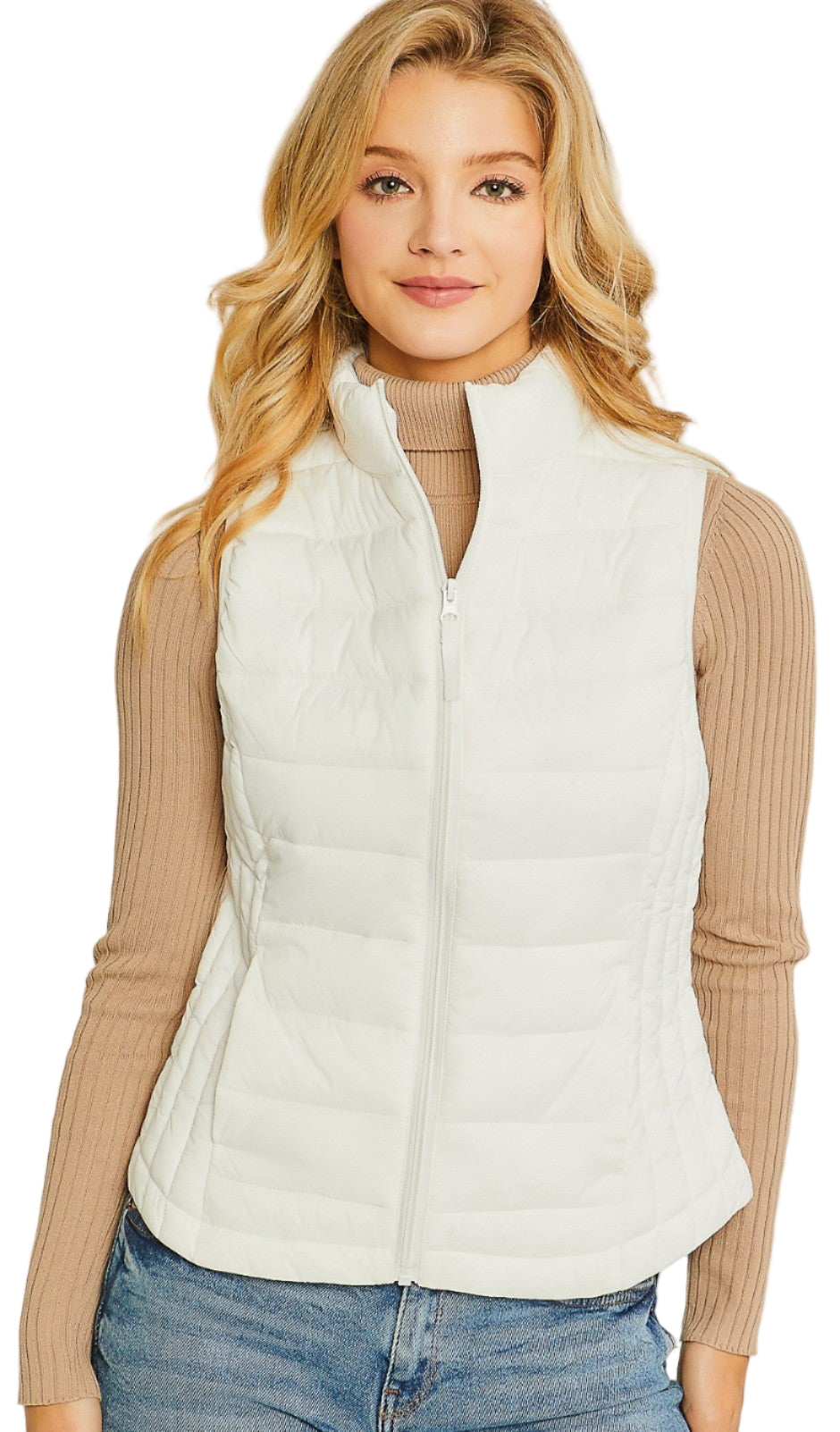 LIGHTWEIGHT DOWN PACKABLE PUFFER VEST in 3 COLORS